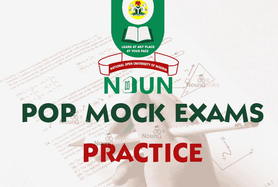 NOUN POP MOCK EXAMS PRACTICE